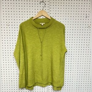 Eileen Fisher Lime Green Knit Top